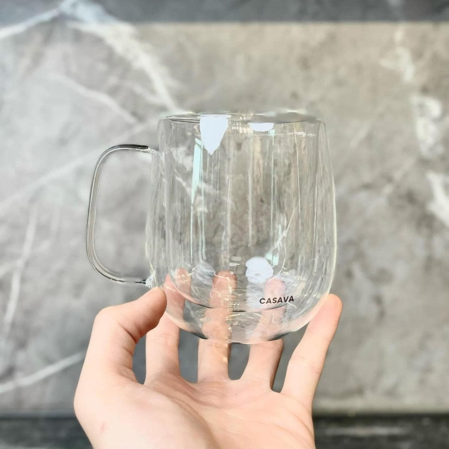 Bộ 4 cốc 2 lớp cách nhiệt có quai Bodum Casava italia 350ml