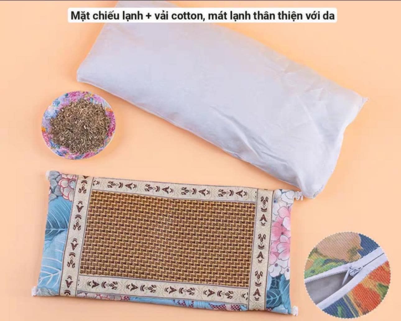 Gối ngải cứu hỗ trợ giấc ngủ Magrace Paris