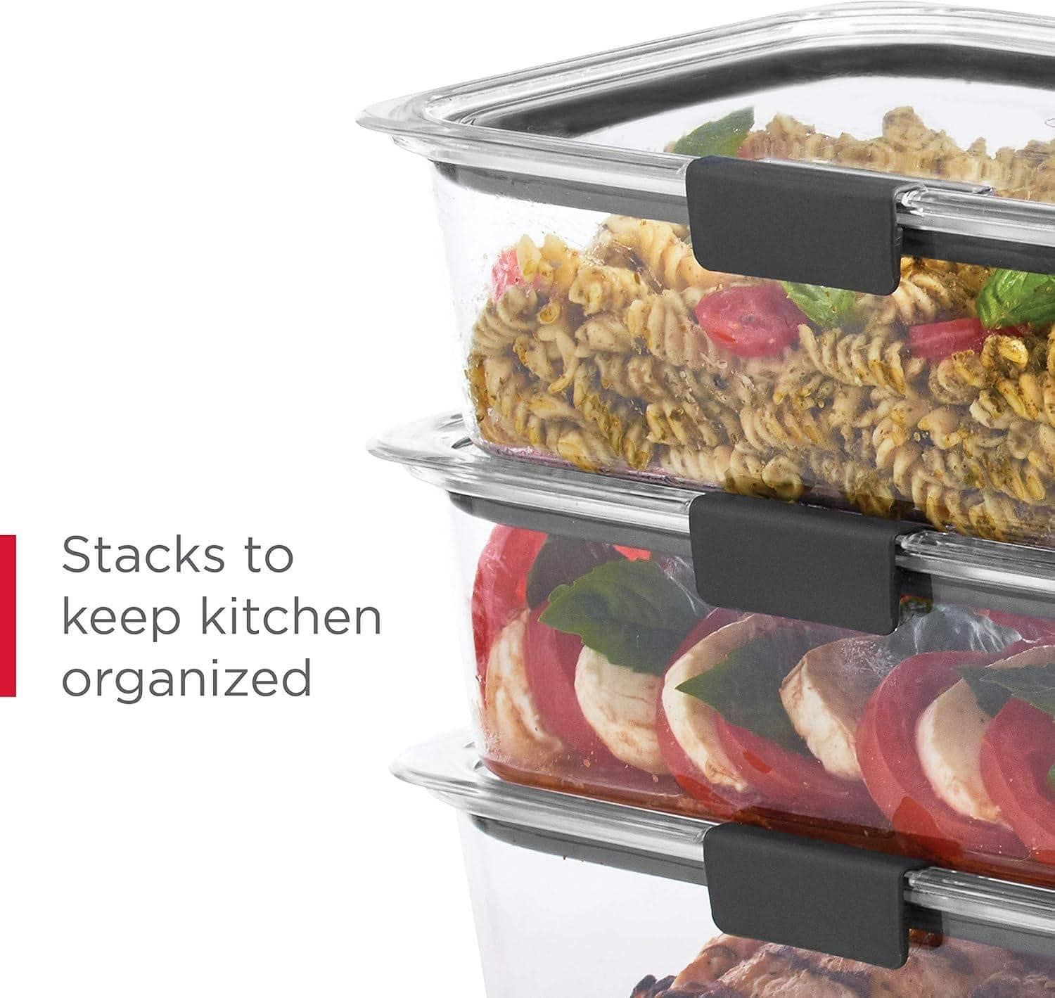 Bộ hộp Tritan Rubbermaid Brilliance 24 món - Made in USA