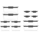 Bộ hộp Tritan Rubbermaid Brilliance 24 món - Made in USA