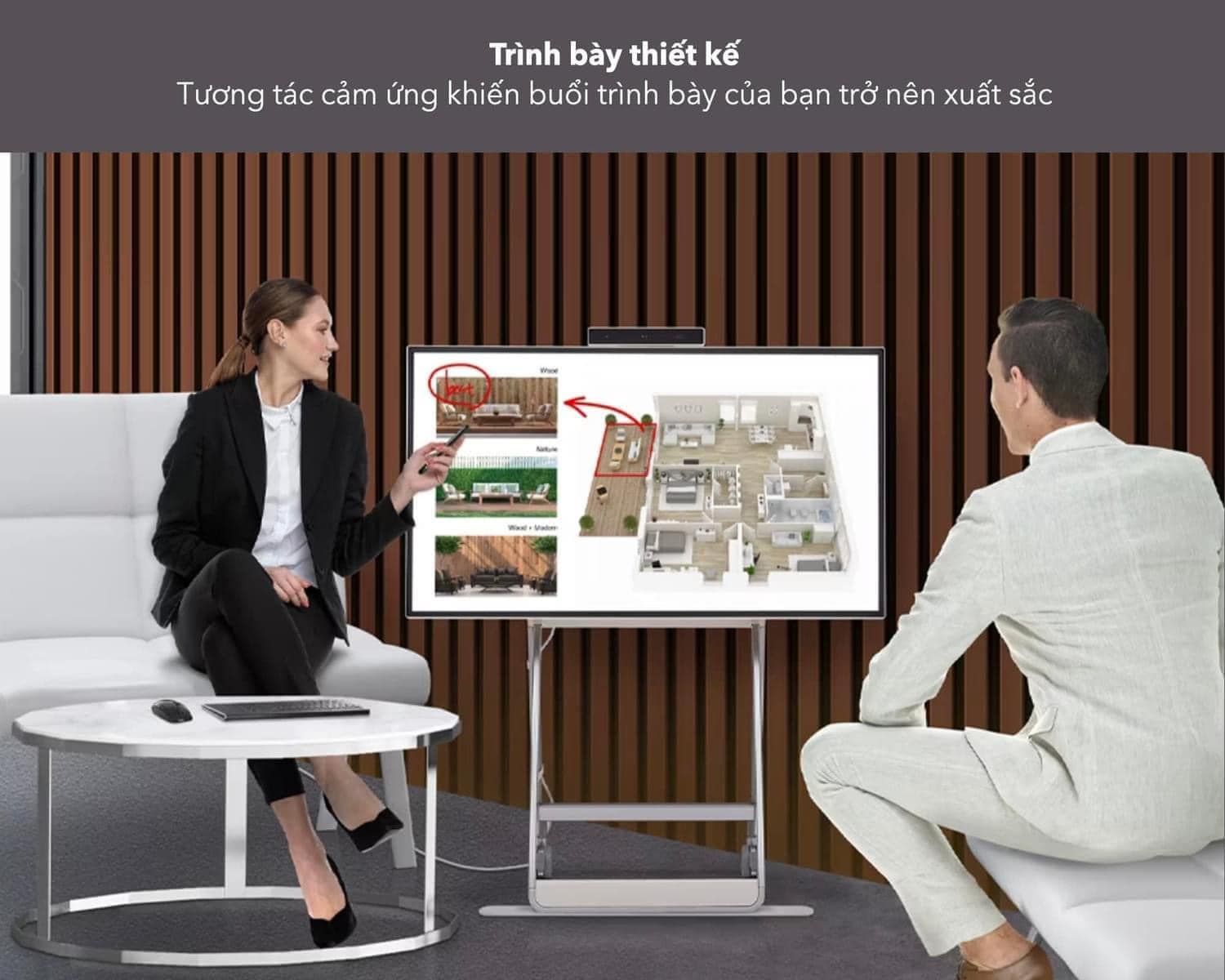 Màn hình đa nhiệm LG One:Quick Flex 43 inch