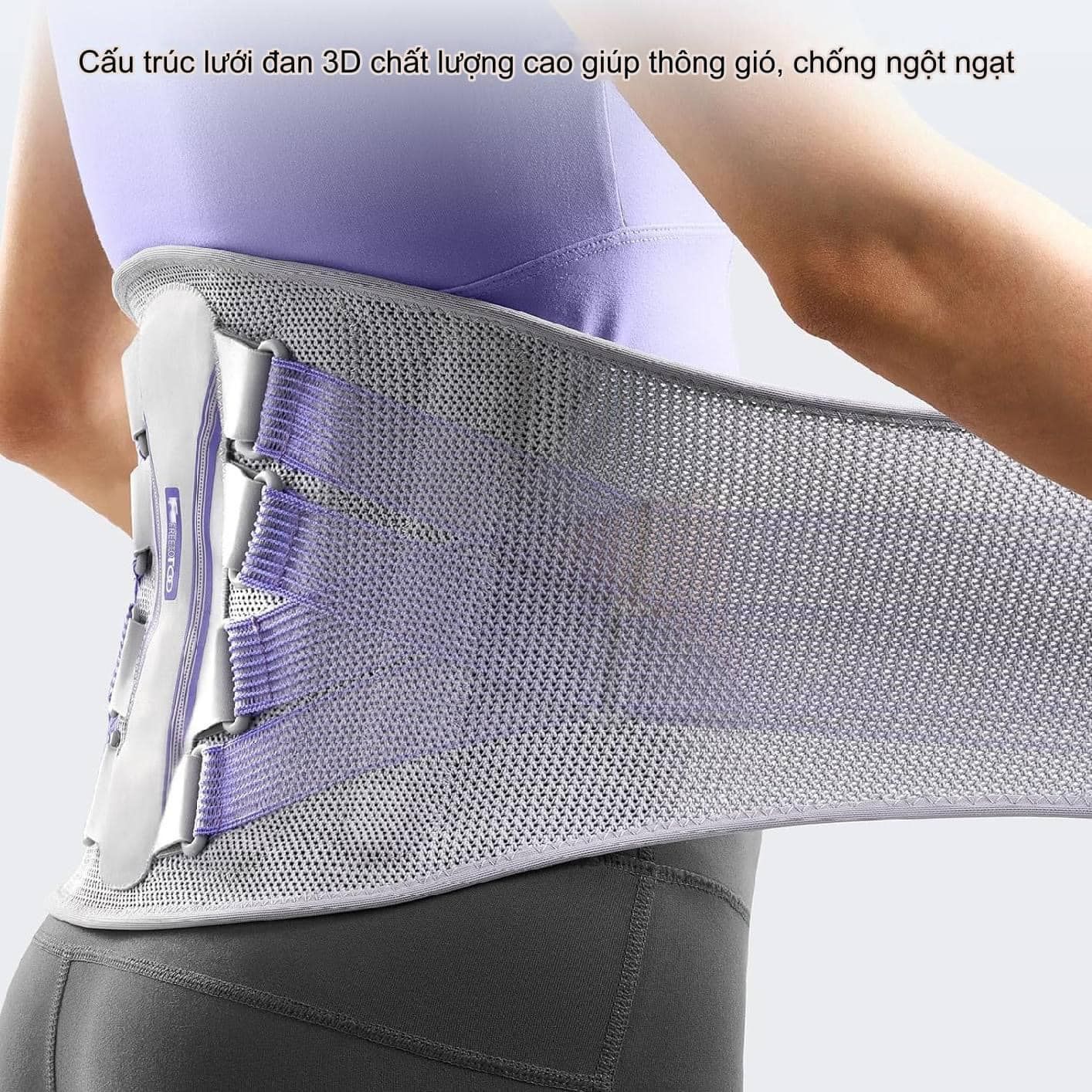 Đai hỗ trợ cột sống Freetoo 3D