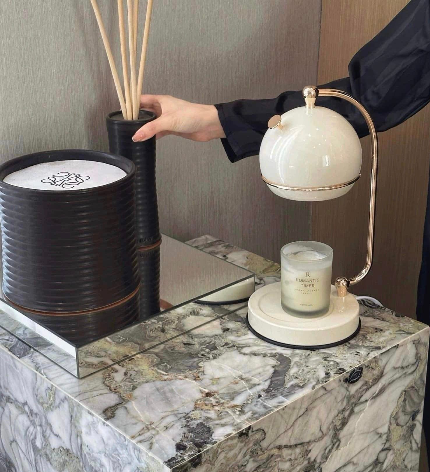 Đèn đốt nến thơm Ousika