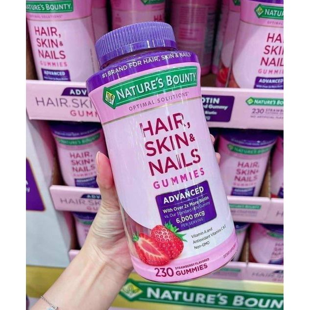Kẹo dẻo Hair, Skin, Nail Gummies 230 viên