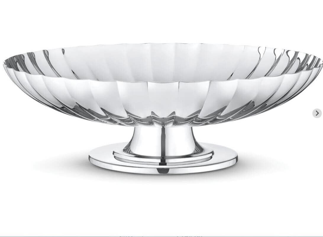 Đĩa chân đế Georg Jensen 28cm