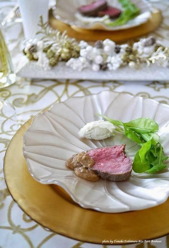 Đĩa pha lê Magnilia IVV trắng