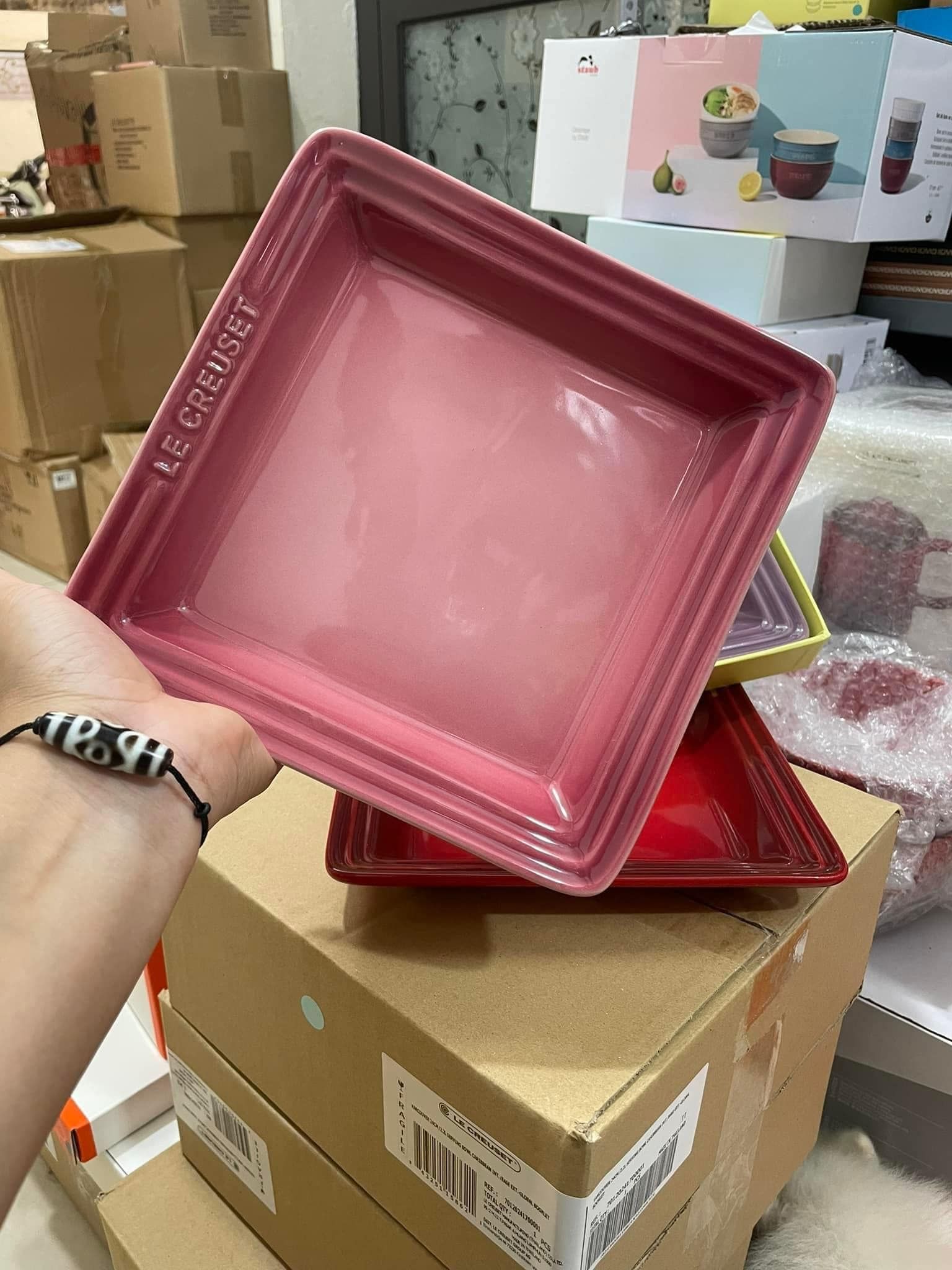 Đĩa vuông Le Creuset size 21cm