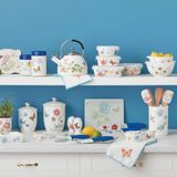 Bộ dụng cụ nhà bếp kèm hũ đựng 4 món Lenox Butterfly Meadow