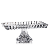 Chân bồng chữ nhật Rogaska CROWN JEWEL 35cmx19cm
