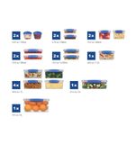 Bộ hộp nhựa 34 món Sistema Klip It - Made in New Zealand