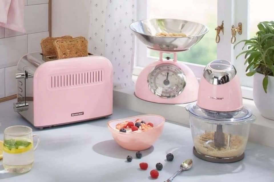 Cân nhà bếp Ernesto phong cách Retro kèm đĩa cân