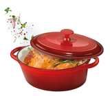 Nồi gang đúc ERNESTO® hình oval , 4 lít