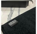 Bộ khăn YSL COFFRRT SERVIETTES - NOIR TOWELS SET