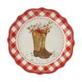 Bộ đĩa kèm giá đựng 7 món The Pioneer Woman Novelty