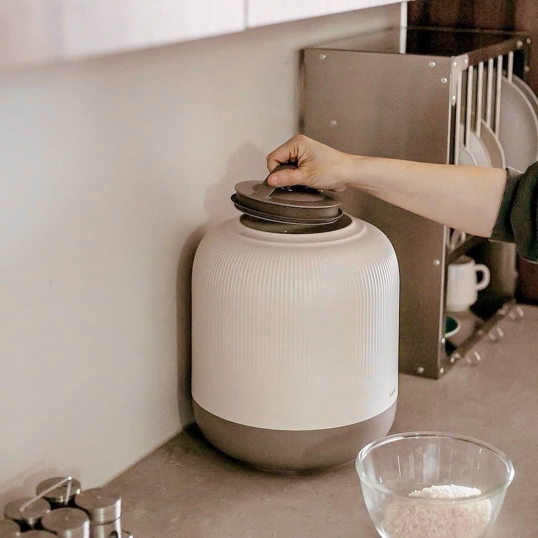 Thùng đựng gạo hút chân không Fluidic 10kg