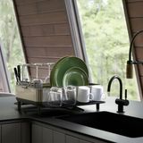 Giá úp bát inox Simplehuman