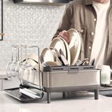 Giá úp bát inox Simplehuman