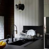 Giá úp bát inox Simplehuman
