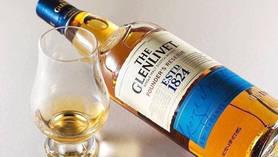 Rượu Glenlivet Founder Reserve 1824 1L