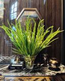 Bình chim én mạ vàng Lalique limited