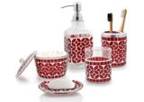 Bộ phụ kiện phòng tắm pha lê 5 món LushAccents