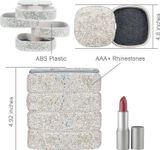 Hộp đựng trang sức phủ vân diamond xoay 4 lớp cao cấp