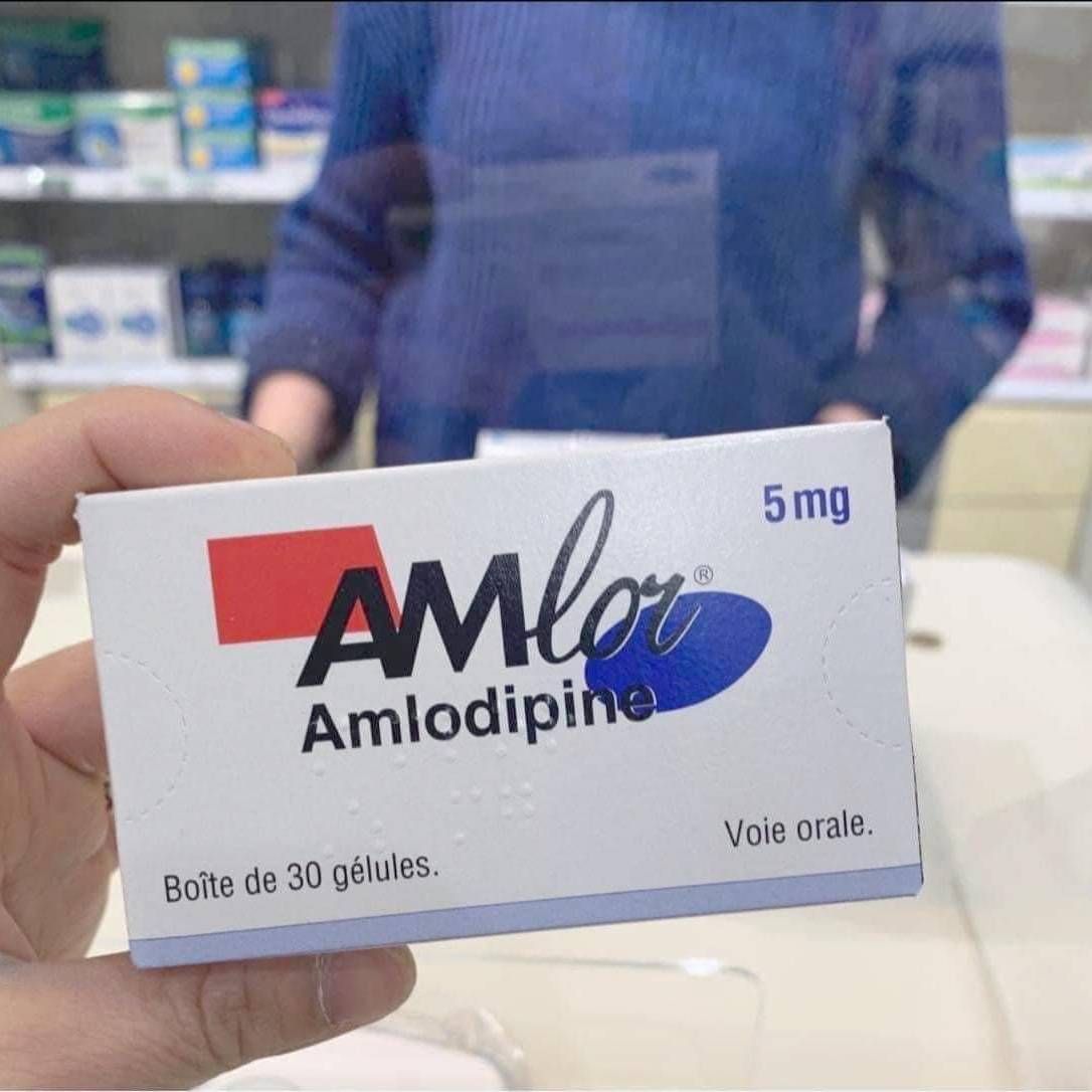 Thuốc điều trị huyết áp cao AMlor Pháp