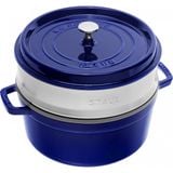 Nồi gang Staub Cocotte kèm xửng hấp