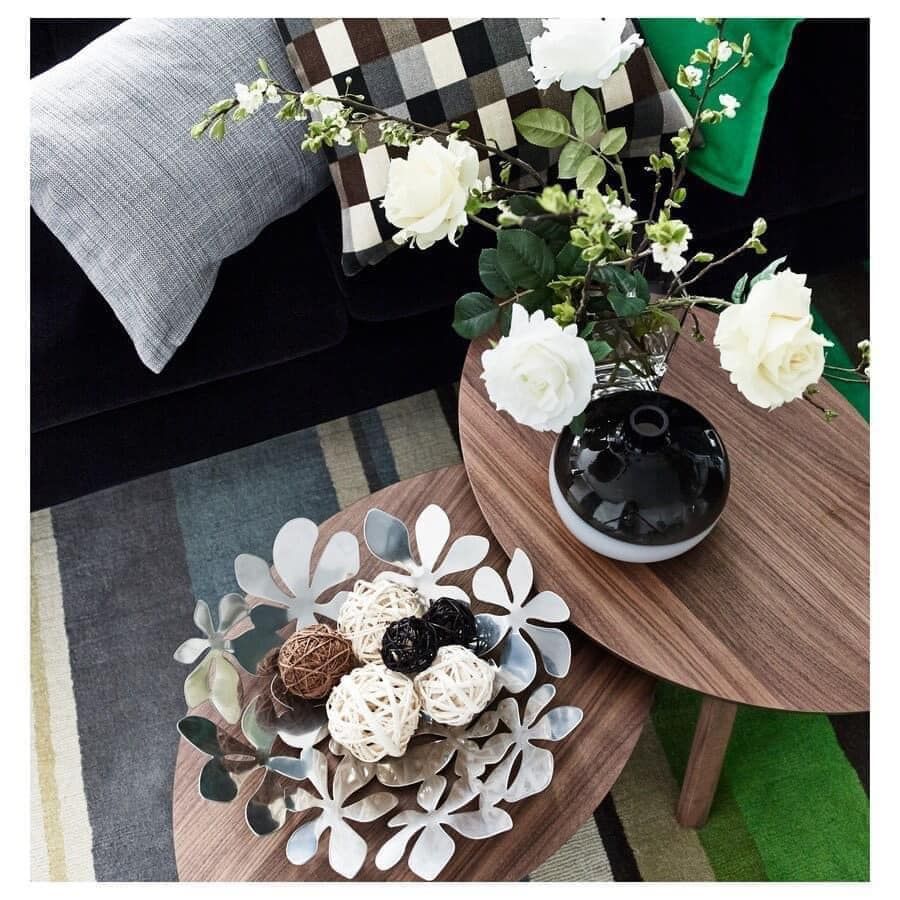 Rổ đựng trái cây cách điệu STOCKHOLM màu bạc