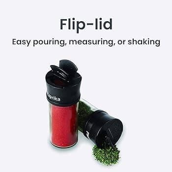 Bộ 16 lọ gia vị Olde Thompson hình trụ quay 360