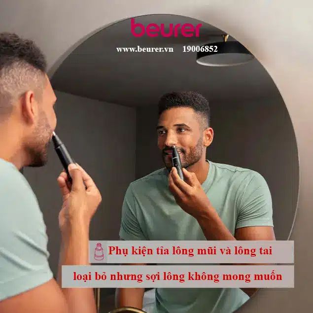 Máy tỉa lông mũi, lông mày Beurer MN2X