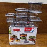 Bộ hộp Tritan Rubbermaid Brilliance 16 món