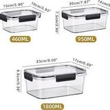 Bộ hộp Tritan Rubbermaid Brilliance 16 món
