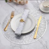 Bộ tấm lót bàn ăn 12 miếng Evevda hình tròn 38cm