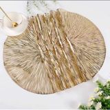 Bộ tấm lót bàn ăn 12 miếng Evevda hình tròn 38cm