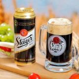 Hộp bia đen Tiệp Steiger 500ml