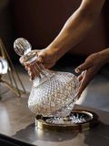 Bộ bình thở và ly vang Wincy pha lê cao cấp