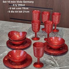  Bộ bát đĩa 18 món Viola Germany 