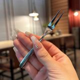 Bộ 6 dĩa ăn hoa quả CM Inox 304