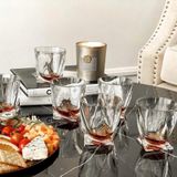Bộ 6 cốc Bohemia Quadro Whisky 340ml