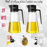Bộ 2 chai dầu/mắm cao cấp CCKO 550ml