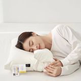 Ruột gối bông massage cổ vai gáy 2in1