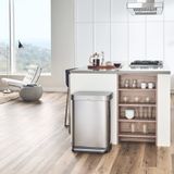 Thùng rác kháng khuẩn Simplehuman 55 lít
