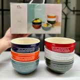 Bộ 6 bát cơm Staub cầu vồng 12cm