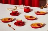 Bộ 2 tách 2 đĩa Espresso Le Creuset