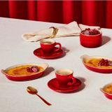Bộ 2 tách 2 đĩa Espresso Le Creuset