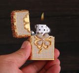 Bật lửa Zippo cỏ 4 lá