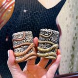 Bật lửa Zippo rắn 3D năm Ất Tỵ 2025