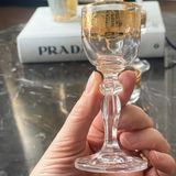 Bộ 6 ly shot mạ vàng thật 24K Rona