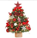 Cây thông mini Amenon 65cm kèm đồ trang trí và đèn led lấp lánh